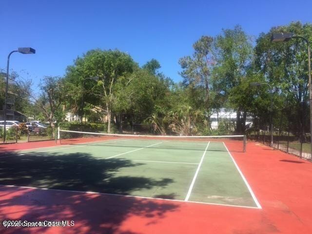 view of sport court