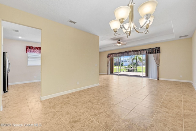 3804 Sansome Cir, Melbourne, FL 32940 - unfurnished room with baseboards, light tile patterned flooring, and visible vents