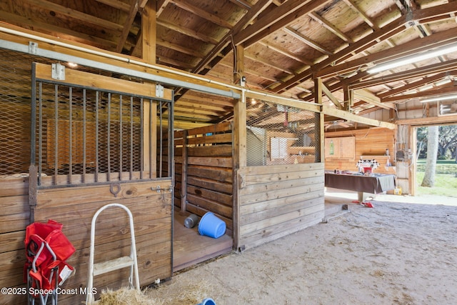 view of stable