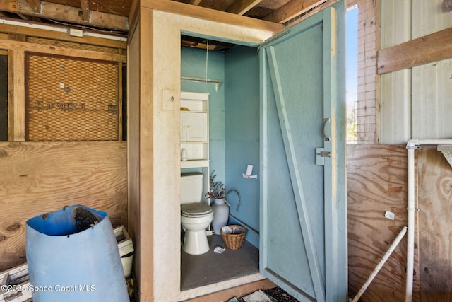 bathroom with toilet