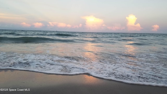 water view with a beach view