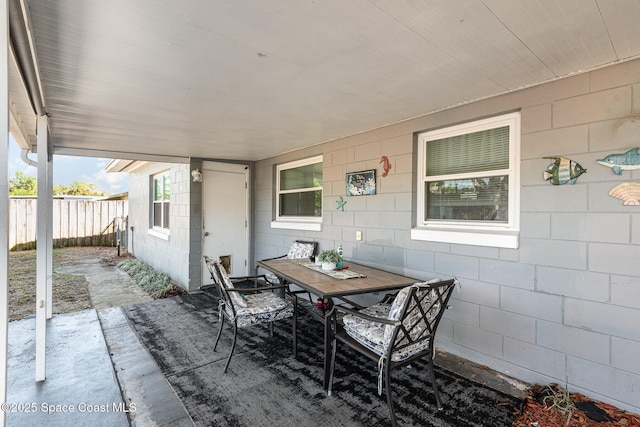 view of patio / terrace