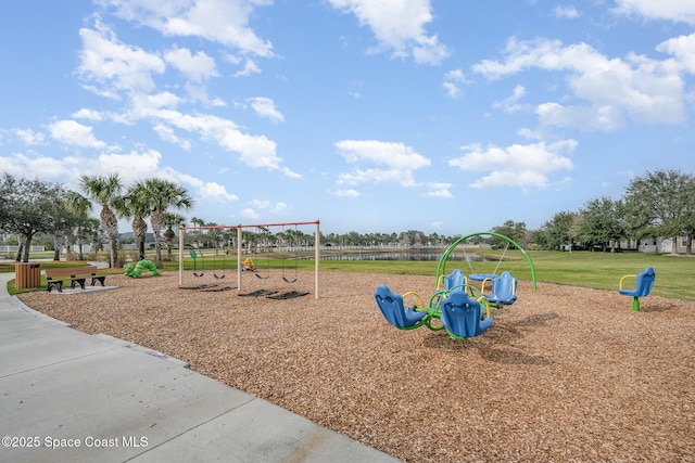 view of jungle gym