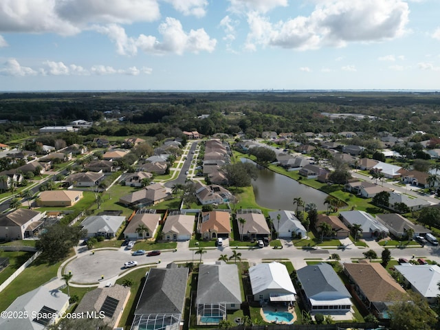 drone / aerial view