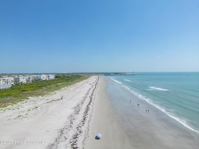 water view featuring a view of the beach