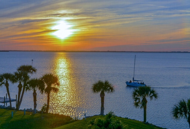 property view of water