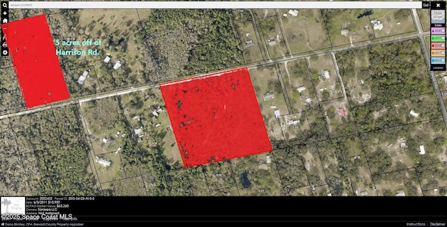 00 Harrison Rd, Mims FL, 32754 land for sale