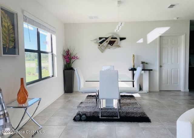 view of dining space