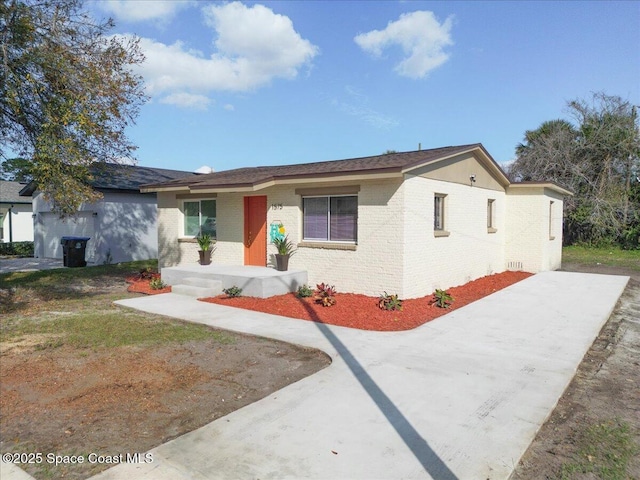 view of ranch-style house