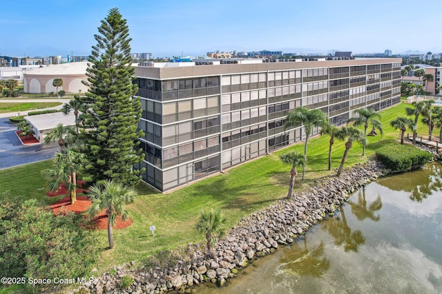 view of property featuring a water view