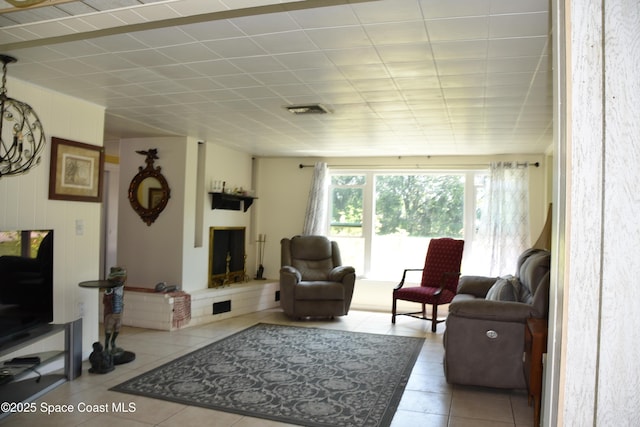 423 Longfellow Blvd, Lakeland, FL 33803 - view of tiled living room