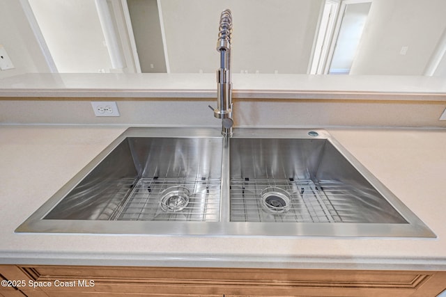 interior details with sink