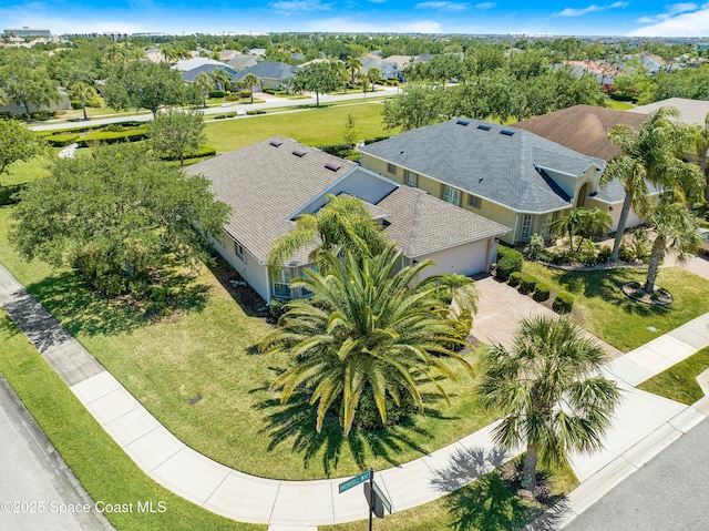 7105 Mendell Way, Melbourne, FL 32940 - aerial view with a residential view