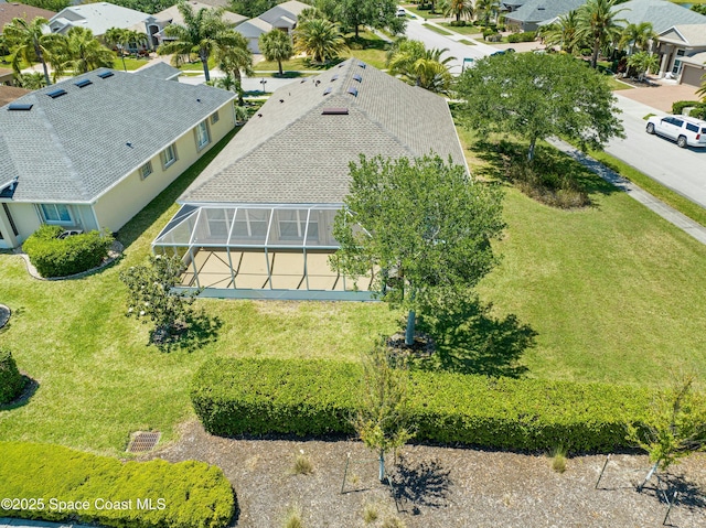 7105 Mendell Way, Melbourne, FL 32940 - birds eye view of property featuring a residential view