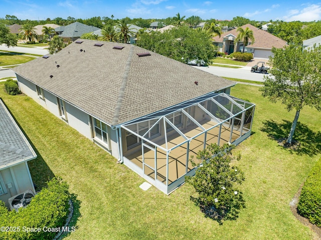 7105 Mendell Way, Melbourne, FL 32940 - aerial view with a residential view