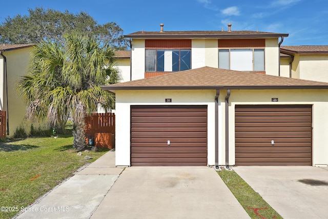 view of front of house with a front yard