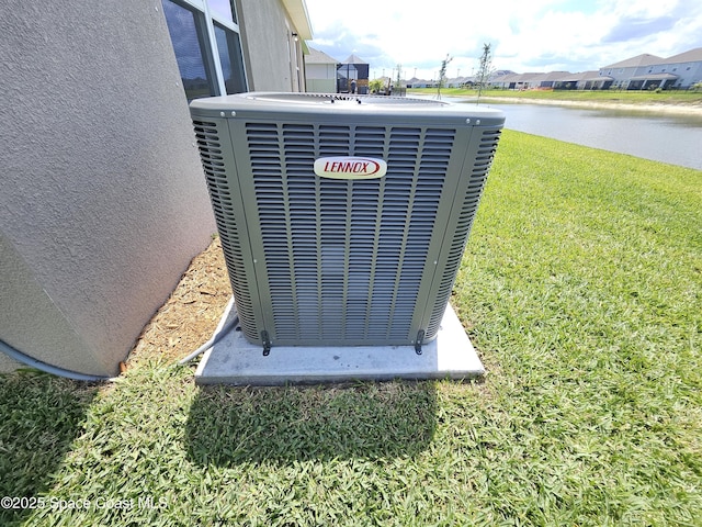 2472 Carrick St NW, Palm Bay, FL 32907 - exterior view of central air condition unit and a residential view