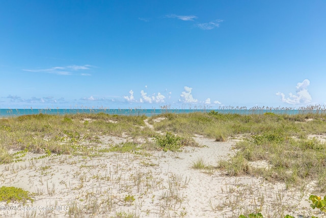 water view with a beach view