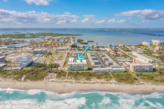3060 N Atlantic Ave Unit 301Ne, Corner, Cocoa Beach, FL 32931 - view of urban area featuring expansive beach