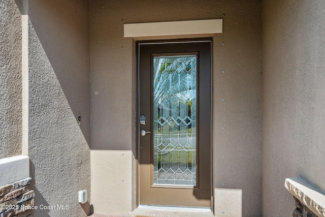 view of property entrance