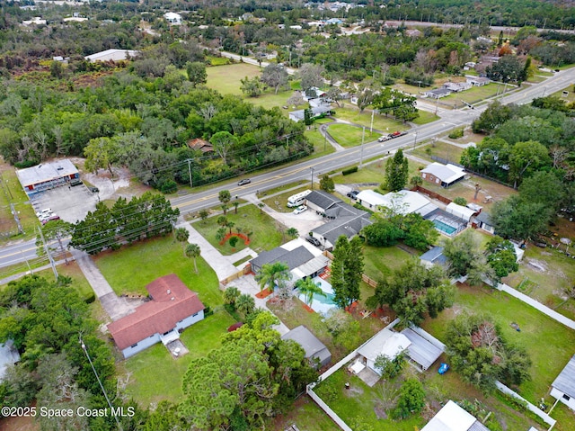 drone / aerial view