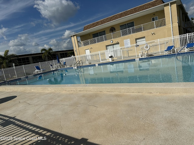 view of pool