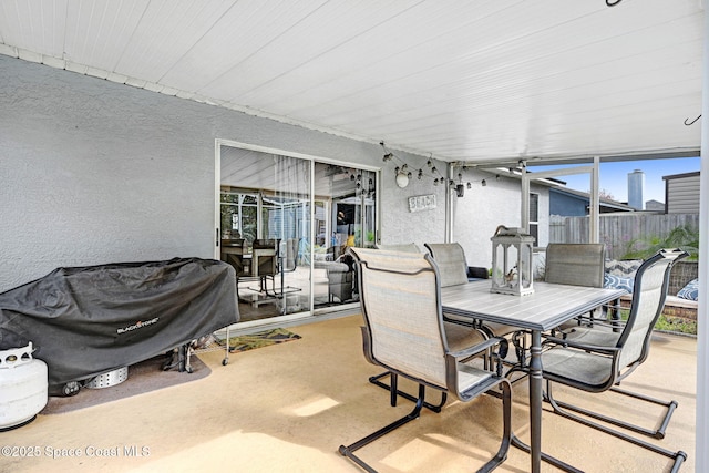 sunroom / solarium with plenty of natural light