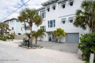 view of building exterior featuring a garage