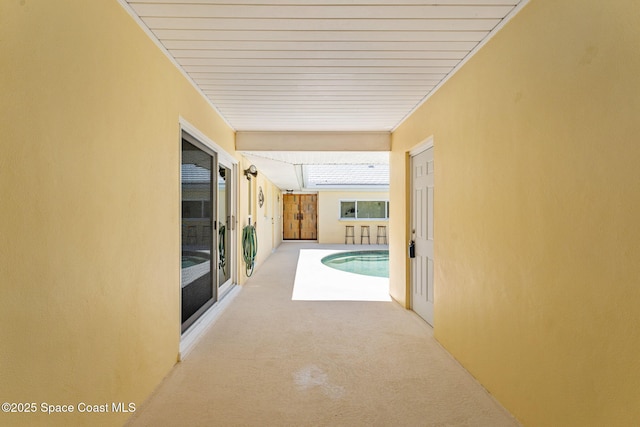 view of hallway