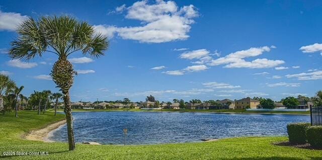 property view of water