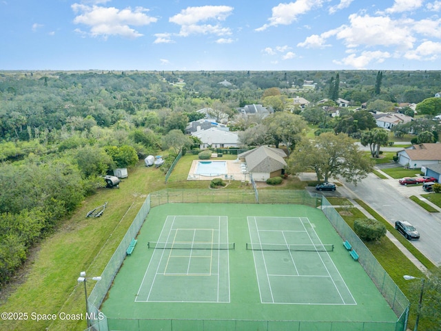 aerial view