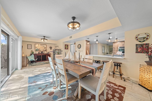 view of dining room