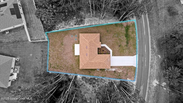 1305 Harper Blvd SW, Palm Bay, FL 32908 - view of property location with property boundaries highlighted