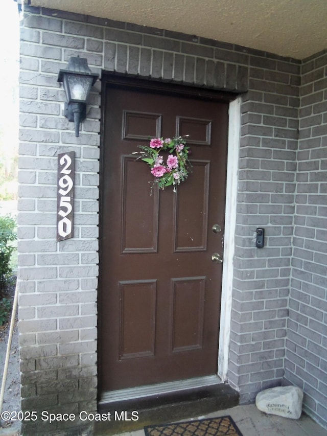 view of property entrance