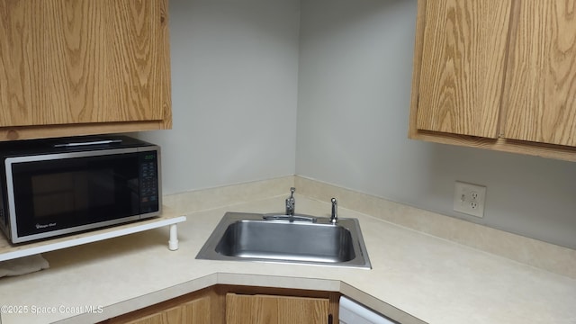 kitchen featuring sink