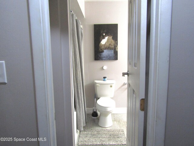 bathroom with toilet