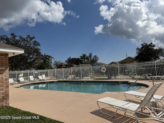 1235 White Oak Cir, Melbourne, FL 32934 - view of pool with a patio