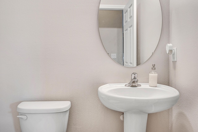 bathroom with toilet