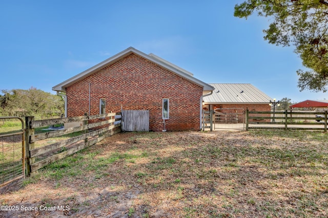 view of property exterior