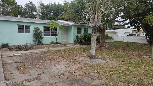 view of ranch-style home