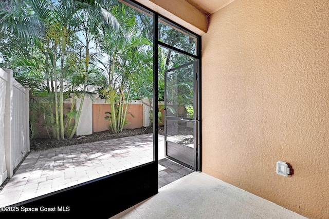 1425 Lara Cir Unit 103, Rockledge, FL 32955 - doorway featuring a textured wall