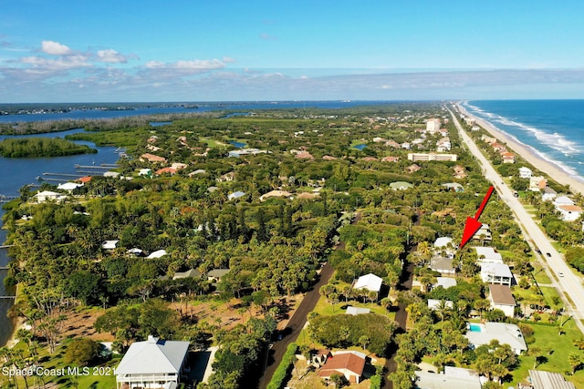 7831 Winona Rd, Melbourne Beach, FL 32951 - aerial view of property's location featuring a nearby body of water