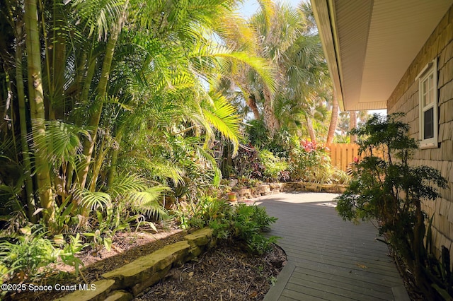 7831 Winona Rd, Melbourne Beach, FL 32951 - view of community featuring a wooden deck