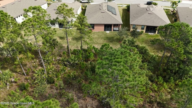 birds eye view of property featuring a residential view