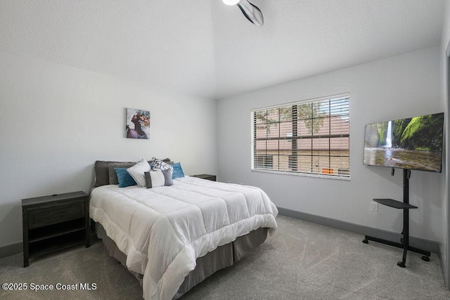 bedroom with carpet flooring