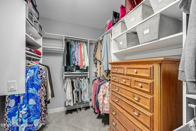 view of spacious closet