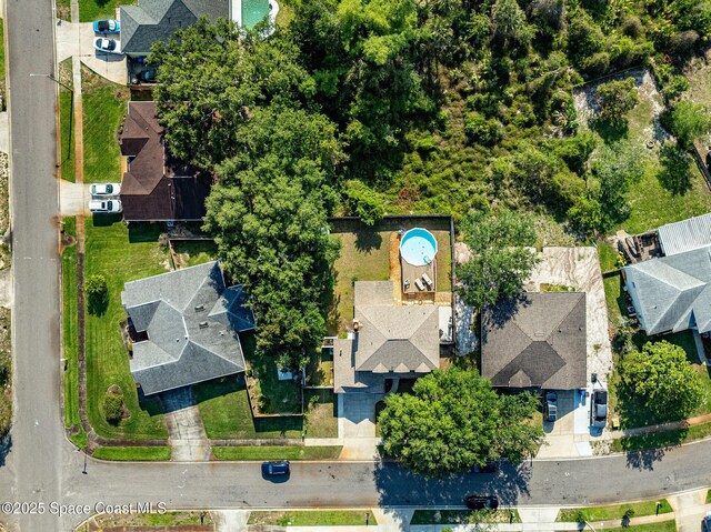 828 Parkwood Ave, Titusville, FL 32796 - aerial view of residential area