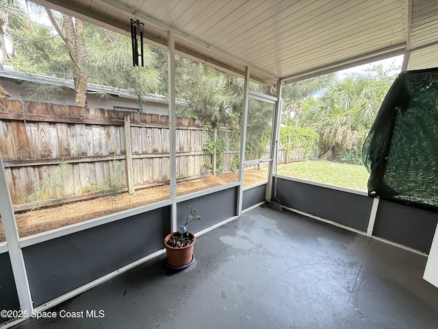 225 Court St, Titusville, FL 32780 - view of unfurnished sunroom