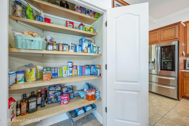 view of pantry