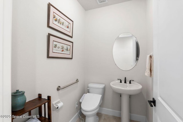 bathroom with toilet